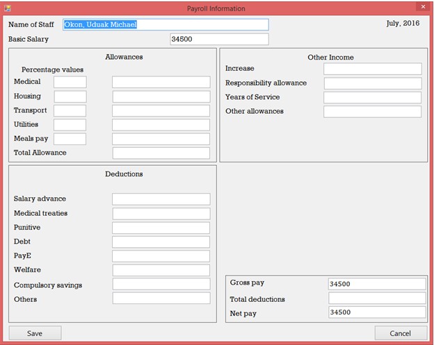 Research design of computerized payroll system