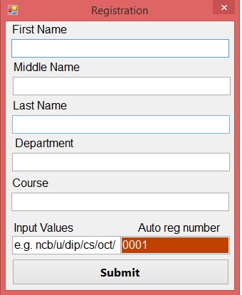 DESIGN AND IMPLEMENTATION OF A COMPUTERIZED STUDENT REGISTRATION NUMBER ...